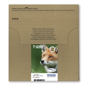 Cartuse de cerneala Epson Original T1285, multipack 4 culori, 1 x 5,9 ml, 3 x 3,5 ml