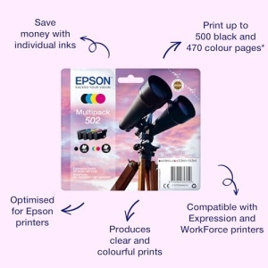 Cartuse Epson Original 502 Multipack 4 culori Compatibile XP-5100 WF-2860 - Img 3