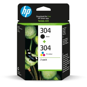 Cartuse imprimanta HP 304 Multipack Original Negru si Color Compatibil DeskJetENVY