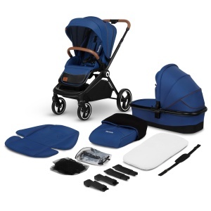 Carucior 2in1 LIONELO Mika, usoara, cu suport pentru bebelusi, accesorii incluse - Img 1