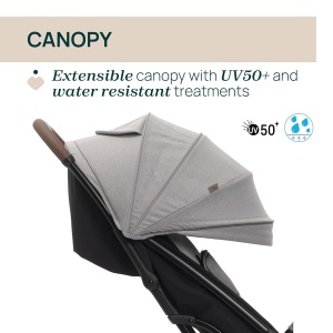 Carucior Chicco Glee, Usor, Pratic, Pana la 22 kg, Culoare Bej - Img 8