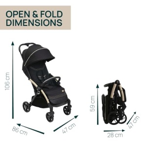 Carucior Chicco Goody X-Plus Negru Compact Autoclosere - Img 4
