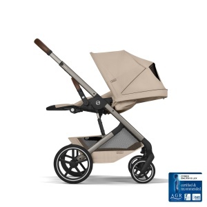 Carucior CYBEX BALIOS S LUX cu Babywanne pliabila, culoare Almond Beige - Img 2