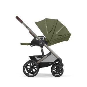 Carucior CYBEX Gold TALOS S LUX, Verde Muscata, pentru copii de la nastere pana la 22 kg - Img 10