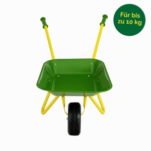 Carucior de gradina John Deere 3983 din metal, 10 kg, roti stabile - Img 4
