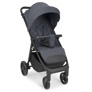 Carucior KikkaBoo Urban Dark Grey Compact Pliabil EVA Roti Suspensie