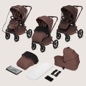 Carucior Lionelo Freya 2 in 1 cu Babywanne si Sportsitz, 0-22 Kg - Img 11
