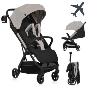 Carucior Lionelo Julie Air, 22 kg, 7.5 kg, pliabil, cu protectie UV
