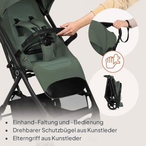 Carucior Lionelo Tansi, compact, pliabil, pana la 22 kg - Img 6