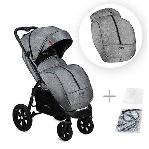 Carucior pentru copii MoMi MIYA, cu 5 puncte de siguranta, 22 kg, roti poliuretan - Img 11
