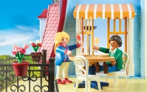 Casa de Papusi PLAYMOBIL 70205 cu Klingel, 592 Piese, pentru Copii de la 4 Ani - Img 5