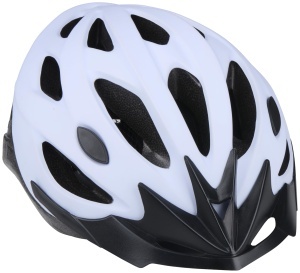 Casca bicicleta Dunlop cu vizier detasabil, marimea L, 58-61 cm, albaneagra