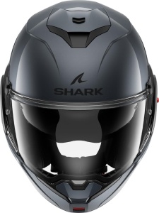 Casca moto SHARK OXO BLANK Gun Metal A05, XL, cu protectie UV380 - Img 6