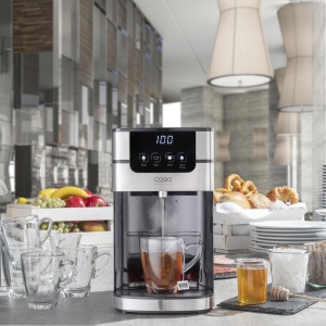 CASO PerfectCup 1000 Pro - Dozator turbo de apa calda, apa calda in cateva secunde, 2600 W, rezervor de apa detasabil de 4 litri, reglabil de la 70-100degC, ideal pentru bucatarii de birou si bufete - Img 6