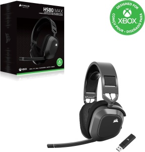 Casti audio Corsair HS80 MAX Wireless, Bluetooth, 65 ore autonomie, gri - Img 8