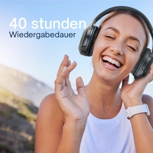 Casti audio Grundig cu Bluetooth, 40 ore autonomie, microfon integrat - Img 5