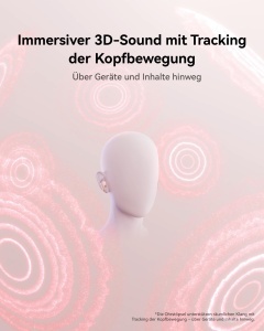 Casti audio HUAWEI FreeBuds 7i, ANC 4.0, Negru, 35 ore autonomie - Img 3