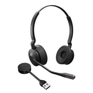 Casti audio Jabra Engage 55 SE cu adaptor DECT, usor, confortabil - Img 2