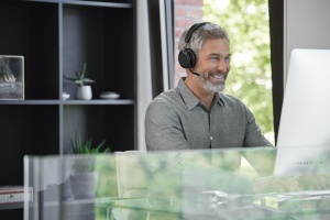 Casti audio Jabra Evolve2 75, wireless, cu active noise cancellation, negru - Img 3