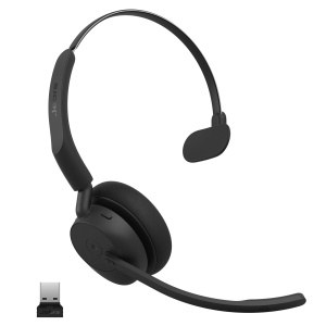 Casti audio Jabra Evolve3 45 Mono Bluetooth, USB-A, Microfon, Certificare Microsoft Teams