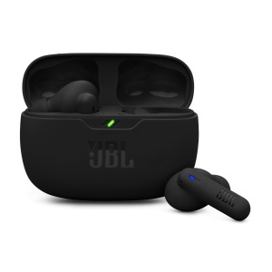 Casti audio JBL Wave Beam 2, Noise-Cancelling, 40 ore autonomie, Negru