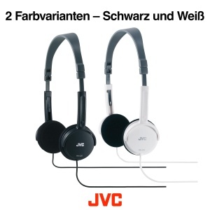 Casti audio JVC HA L 50 W, usoare, cu design pliabil, culoare alba - Img 7