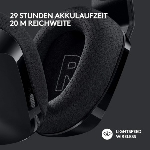 Casti audio Logitech G G733, wireless, LIGHTSYNC RGB, negru - Img 3