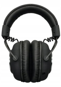 Casti audio Logitech G PRO X Wireless, 50mm, DTS HeadphoneX, Negru - Img 4
