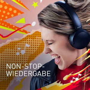 Casti audio Panasonic HF630B, Bluetooth 5.3, autonomie 72 ore, alb - Img 3