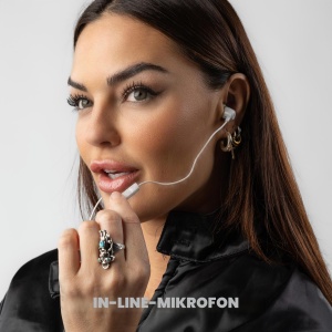 Casti audio Skullcandy Jib USB-C, Culoare Bone - Img 2