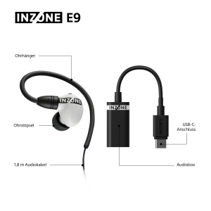 Casti audio Sony INZONE E9 cu sunet surround 7.1, design ergonomic - Img 7