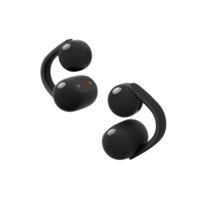 Casti audio Sony LinkBuds Clip, design clip-on, 37 ore autonomie, negru