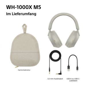 Casti audio Sony WH-1000XM5 cu Noise Cancelling, 30 ore autonomie, negru - Img 10