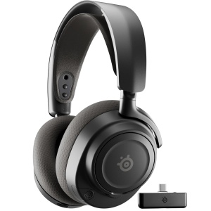 Casti audio SteelSeries Arctis Nova 7X Wireless Gen 2, 50 ore autonomie, negru