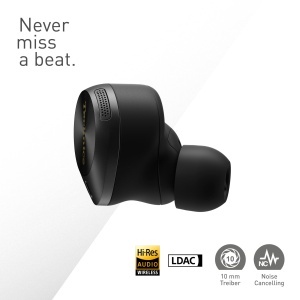 Casti audio Technics EAH-AZ80E-K cu anulare zgomot, sunet superior, negru - Img 5