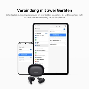 Casti audio Xiaomi Redmi Buds 8, 11mm, 50dB anulare zgomot, negru - Img 6