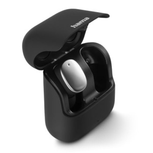 Casti Bluetooth Hama Spirit Pure (casti intraauriculare cu microfon, casti True Wireless cu carcasa de incarcare, IPX5 rezistente la stropire, baterie 25h, casti wireless cu control vocal) negru - Img 15