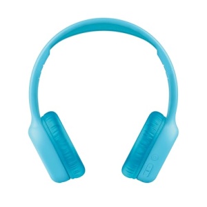 Casti Bluetooth Trust Nouna pentru copii cu limitator de volum (85dB) pentru copii de la 4 ani, Casti pliabile pe ureche cu microfon, 15 ore de redare, Casti pentru copii fara fir, albastru - Img 13