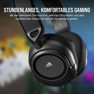 Casti Gaming Corsair HS35 Stereo Carbon Microfon Detasabil Compatibilitate Multiplatforma - Img 8