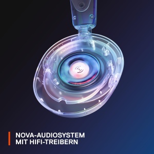 Casti gaming SteelSeries Arctis Nova 3 Hi-Fi 360deg Surround Sound RGB Microfon ClearCast Gen 2 - Img 5