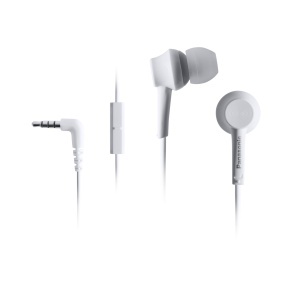 Casti in-ear Panasonic RP-TCM115E-W Alb Microfon Control pe fir