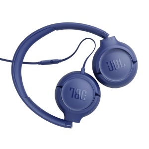 Casti JBL Tune 530 On-Ear cu Microfon Sunet JBL Pure Bass Culoare Albastra - Img 4