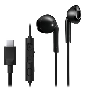Casti JVC HA-FR17UC-B USB-C Negru cu DAC Integrat si Sunet Puternic