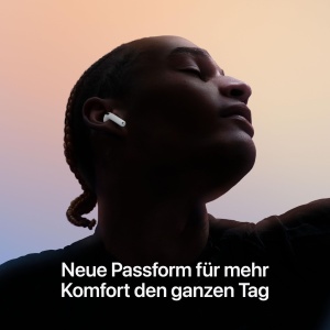 Casti wireless Apple AirPods 4 Bluetooth 3D Audio personalizat H2 Chip USB-C - Img 3