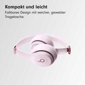 Casti wireless Beats Solo 4 Bluetooth 50 ore autonomie Cloud Pink - Img 4