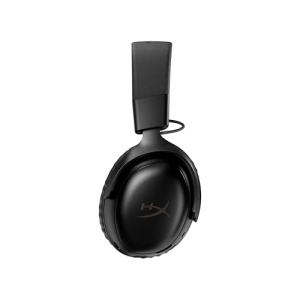 Casti Wireless Gaming HyperX Cloud III S, Multiplatforma, 2.4GHz, Bluetooth, Durata de viata a bateriei de pana la 120 de ore, 2.4GHz, Driver de inclinare de 53 mm, Microfon detasabil de 10 mm - Negru - Img 3