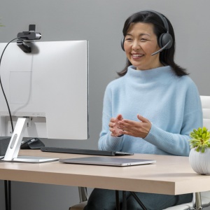 Casti wireless Logitech Zone 2 cu ANC hibrid certificare Microsoft Teams grafit - Img 3
