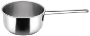 Caz cu maner Ibili Noah 12 cm din inox, argintiu