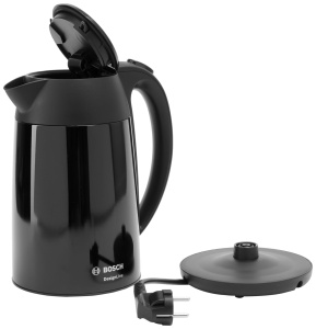 Ceainic fara fir Bosch DesignLine TWK3P423 Ceainic fara fir DesignLine, turnare fara stropire, indicator ceasca, indicator nivel apa, protectie la supraincalzire, 1,7 L, 2400 W, negru - Img 4