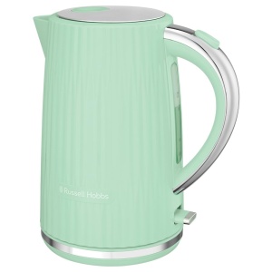 Ceainic Russell Hobbs [1,7L 2400W] fistic Eden, accente din otel inoxidabil (filtru de var detasabil, deschidere a capacului prin simpla apasare a unui buton, indicator de nivel al apei, comutator luminos, fara BPA) ceainic 27364-70 - Img 1